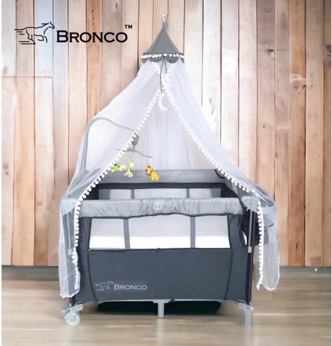 มุ้งกันยุงสำหรับเปล และ เตียงไม้