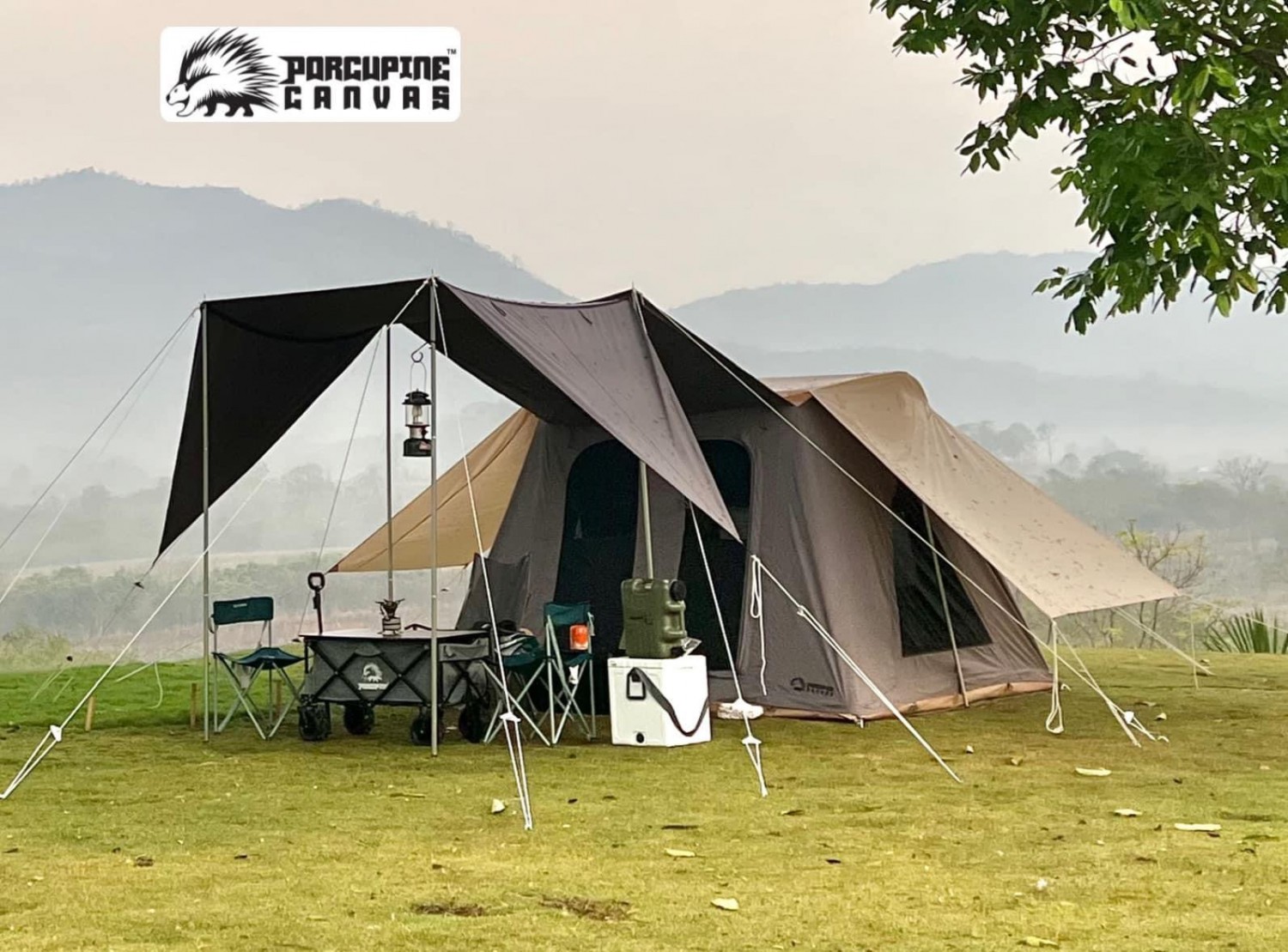 เต็นท์PORCUPINE CANVAS SUN MOON ROCK LIMITED EDITION