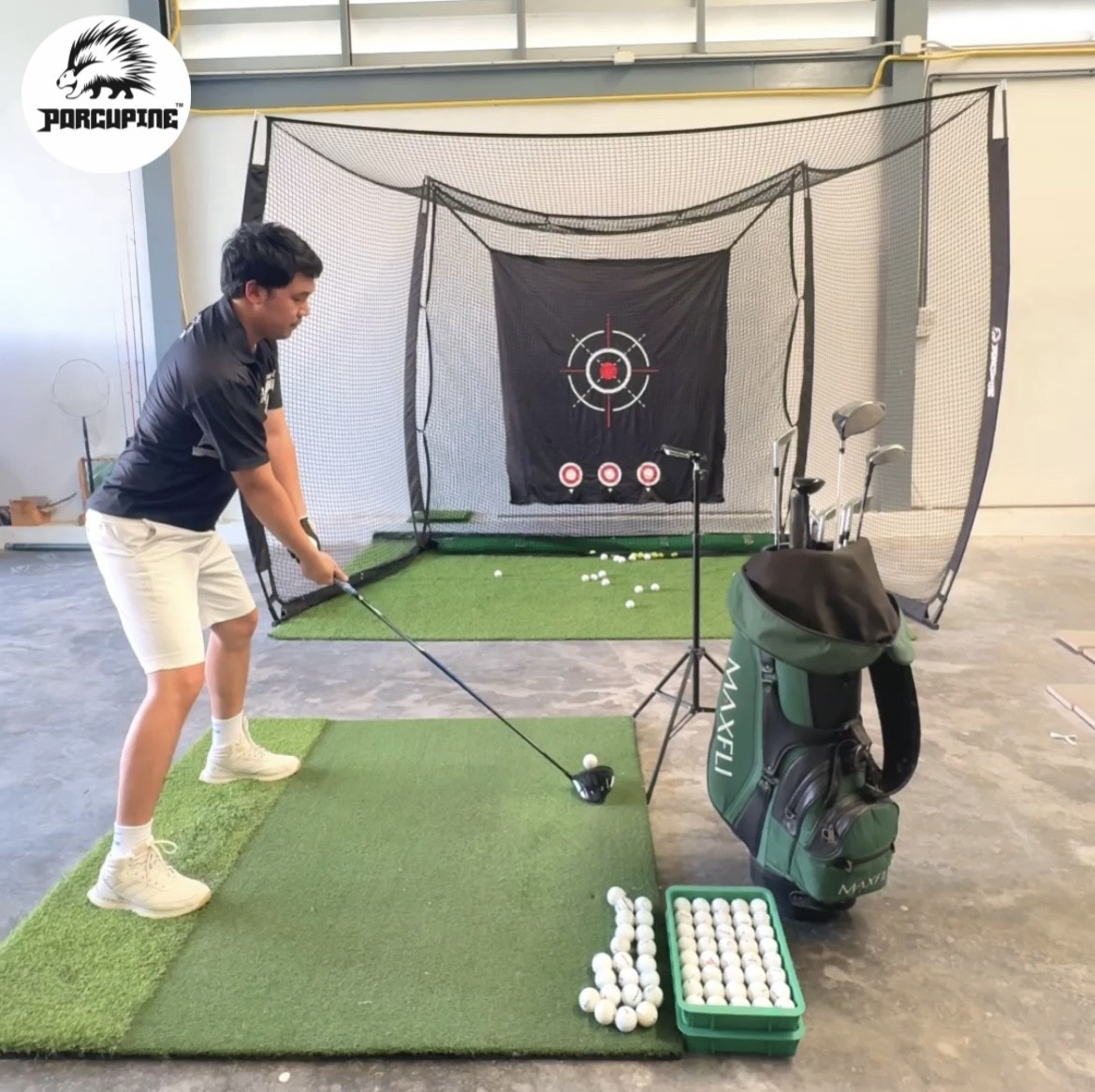 PORCUPINE GOLF NET รุ่น Simulator